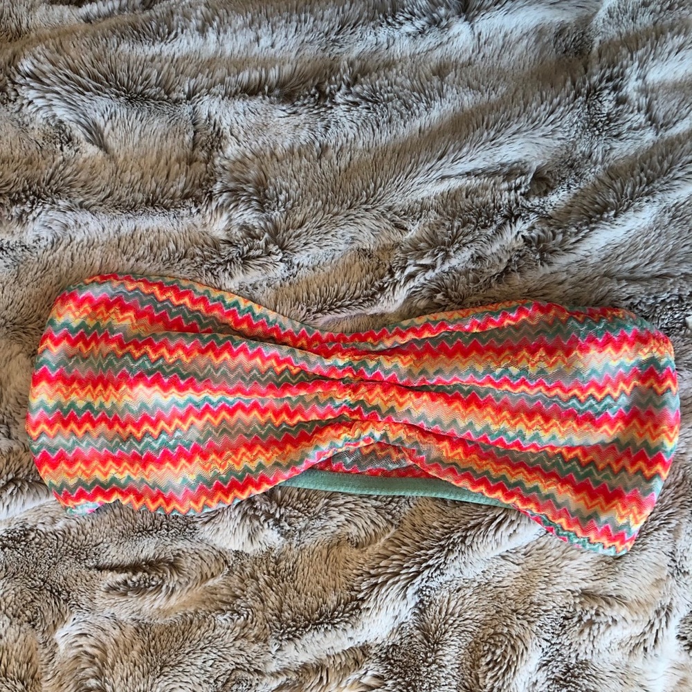 ⭐️Victoria Secret Colorful Bandeau - worn once